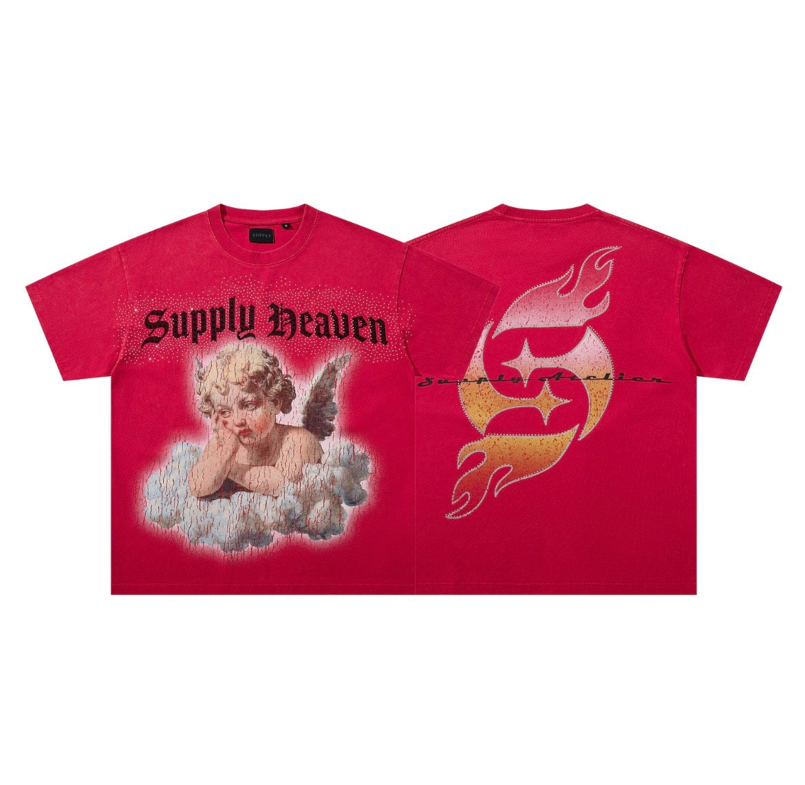 Supply heaven red t-shirt