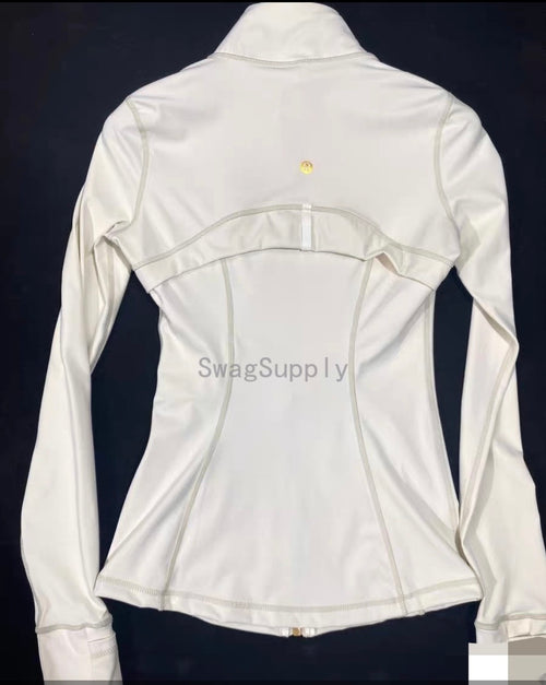Cream lulu define jacket